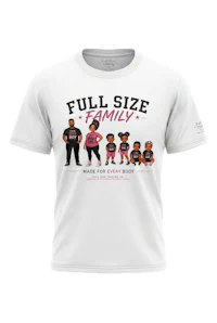 adult t-shirt Full-size-family black