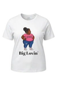 Big Lovin' black T-shirt