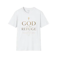 god is my refuge tee