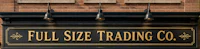 Full Size Tradining Co. Storefront Header